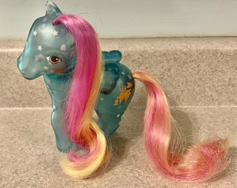 My Little Pony Pegasus Glow n Show Pony Star Glow G1 MLP Nostalgia Toys