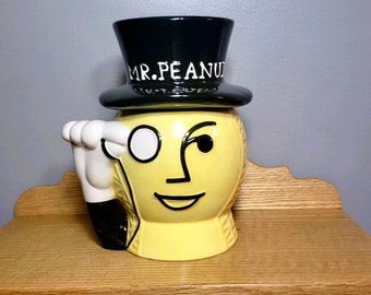 Vintage Mr. Peanut Cookie Jar