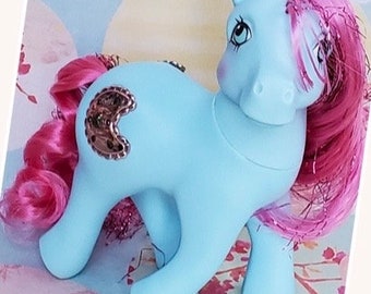 La mia piccola principessa pony G1 blu reale MLP