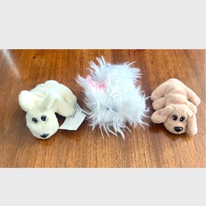Vintage Miniature Pound Puppies Mini Dogs set of 3