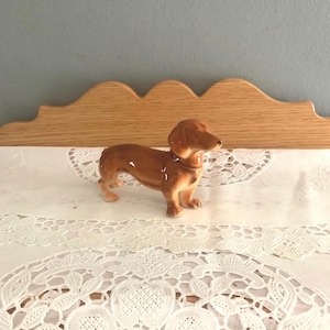 Vintage Miniature Dachshund Weiner Dog Figure made in Japan