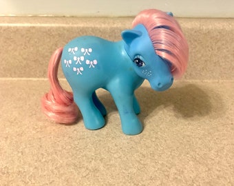 My Little Pony G1 Big Brother Blue Boy Quarterback MLP
