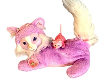 Vintage Kitty Surprise Purple Lavender With One Pink Kitty Vintage Kitty Surprise Purple Lavender With One Pink Kitty