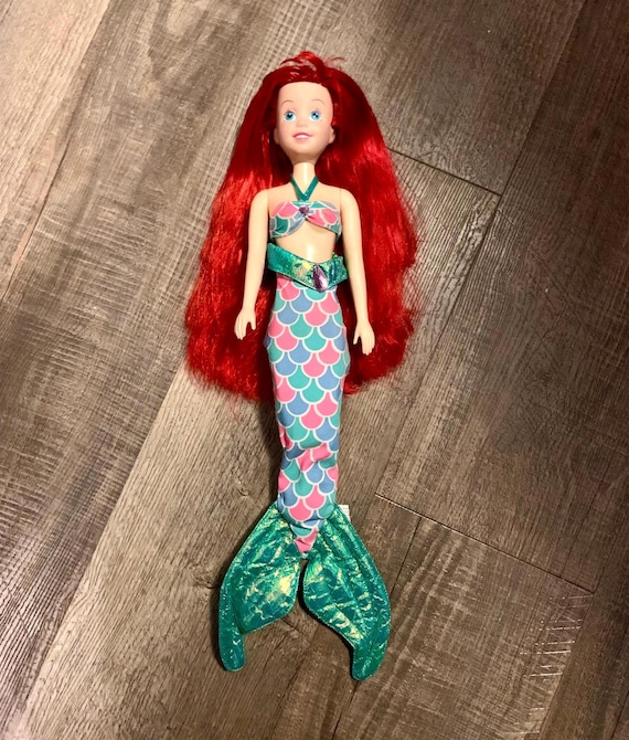 ヴィンテージ リトル・マーメイド 歌うアリエル人形 ディズニー タイコ