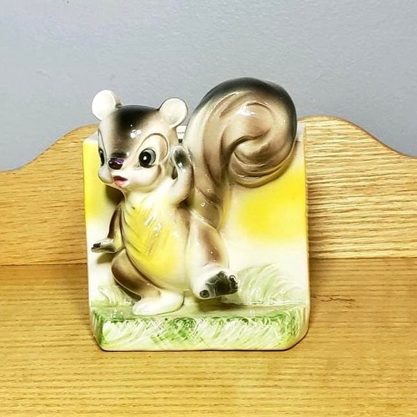 Vintage Kitschy Squirrel Planter Made in Japan