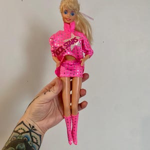 Vintage Barbie en de Rockers jaren 80-pop van Mattel