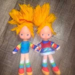 1980&#39;s Rainbow Brite Dolls Sold Together