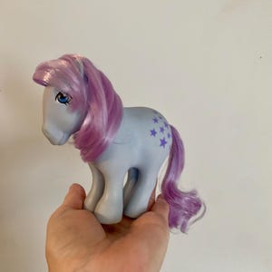 Vintage G1 My Little Pony Blue Belle MLP Nostalgia Toy 1980's