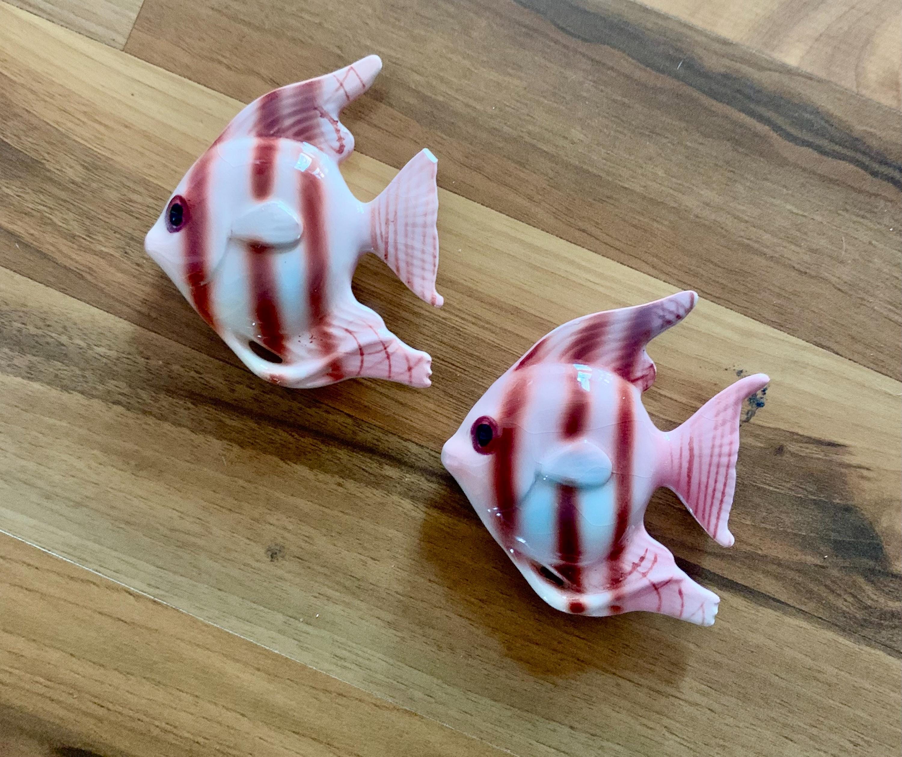 フランスビンテージ壁掛け　セラミックフィッシュ　陶器　魚 フランスビンテージ壁掛け セラミックフィッシュ 陶器 魚 - メルカリ