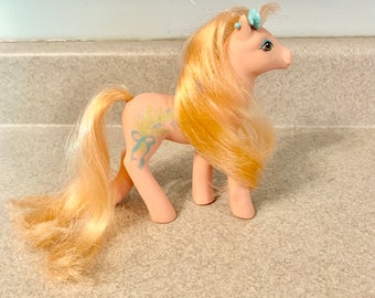 Vintage My Little Pony G1 Sweetheart Sister WILD FLOWER Hasbro Sammlerspielzeug