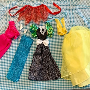 Vintage Barbie Fashion Clothing Lot