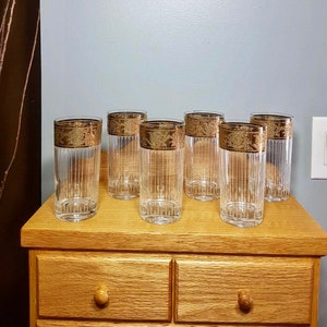 22K Gold Tyrol Culver Highball Tumblers