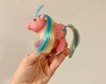 My Little Pony G1 Baby Brightbow Rainbow Pony Hasbro Vintage Ponies - Etsy