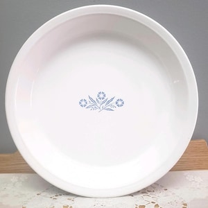CorningWare vintage korenblauwe design taartvorm 9 inch