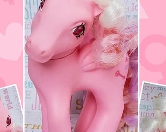 Médaillon vintage MLP Twinkle Eye Pegasus G1 My Little Pony