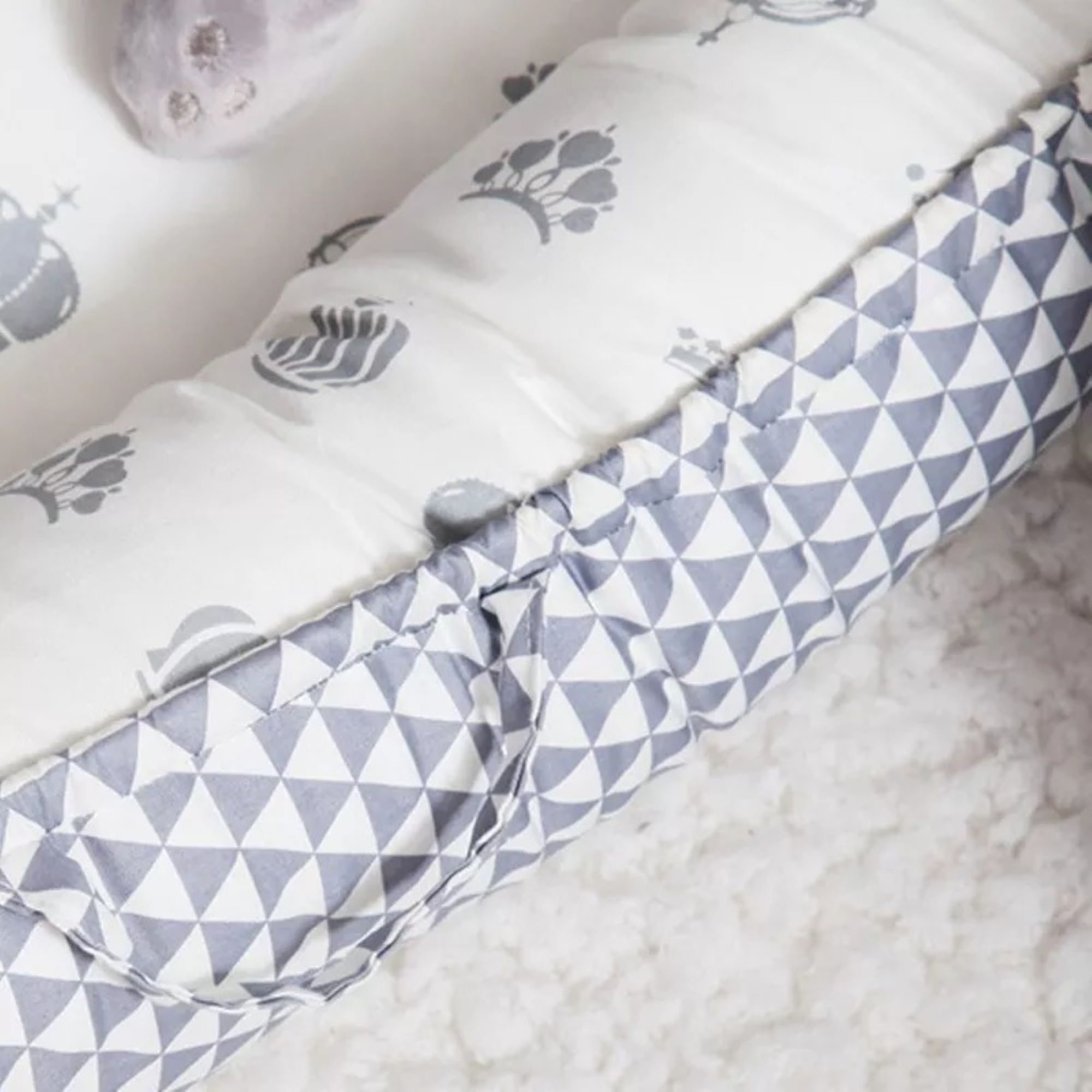 8550cm Baby Nest Bed with Pillow Portable Crib Travel Bed Etsy