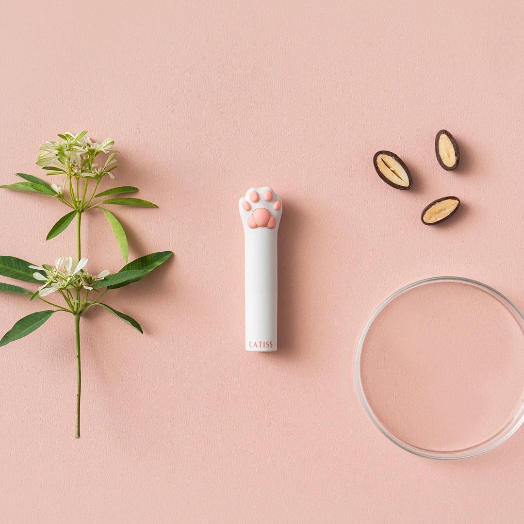 Cat Paw Lip Balm White Cat Lip Balm Hydrating Lip Balm Cat Mom Gift