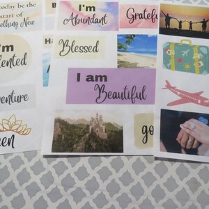 Vision Board Kit Printables