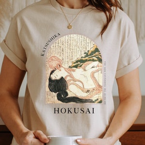 Dream Of The Fisherman's Wife Shunga Shirt Dream Of The Fisherman's Wife Shunga Shirt