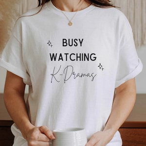 K-drama Fan Tshirt korean drama shirt kdramas merch gift for her dramas kdrama clothing hallyu tee kdrama addict fan T-shirt kpop fashion