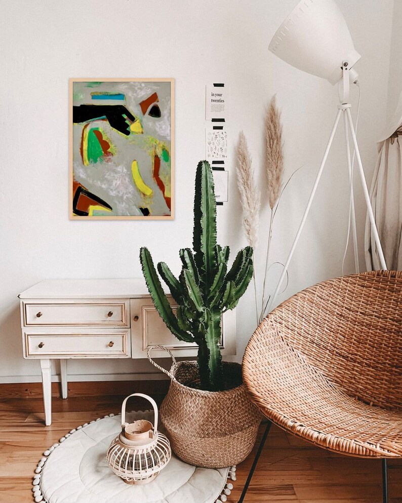 Abstract Painting Abstract Art on Paper