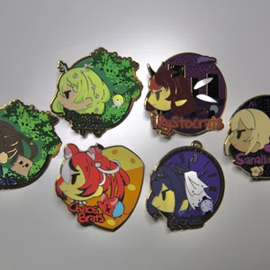 Hololive Council EN Enamel Pins