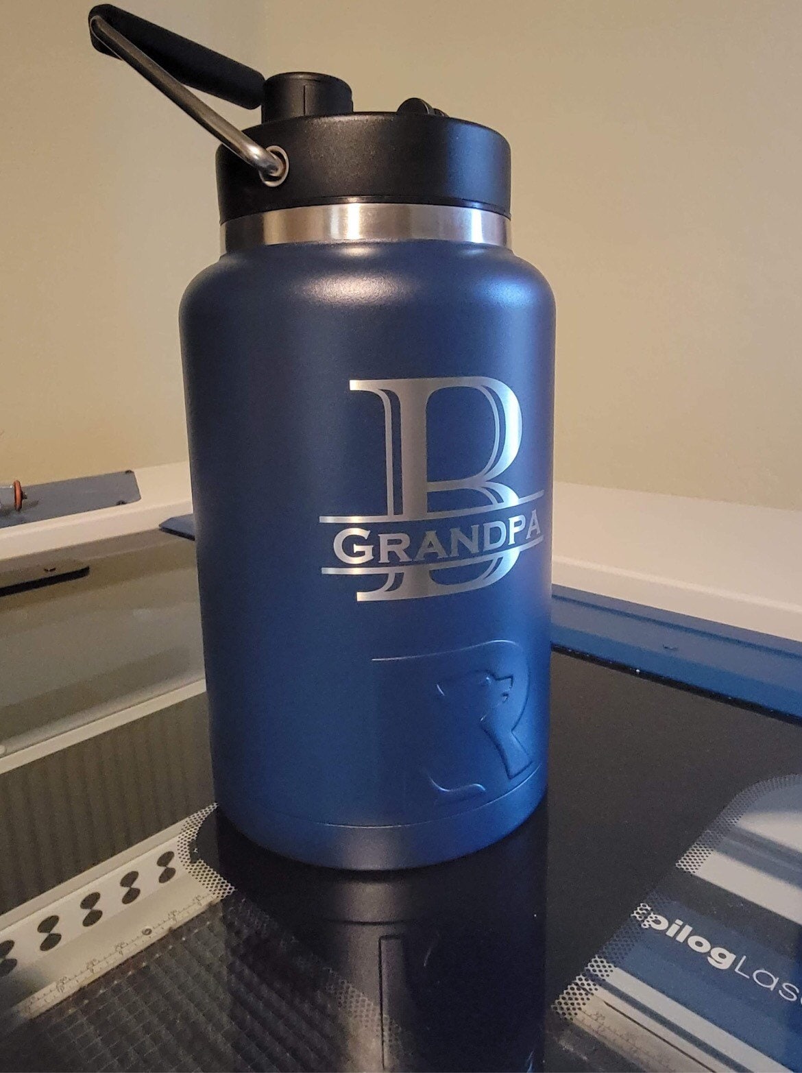 Personalized RTIC One Gallon Jug.expertly Laser Engraving,gift,sports