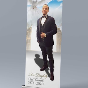 Retractable banner stand - Rollup Banner stand - Custom - Pop Up stand - Point of sale stand