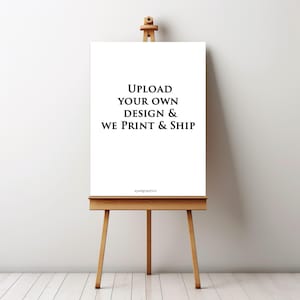 Custom Welcome Sign Printing Service, Foam Board Printing, Poster Printing