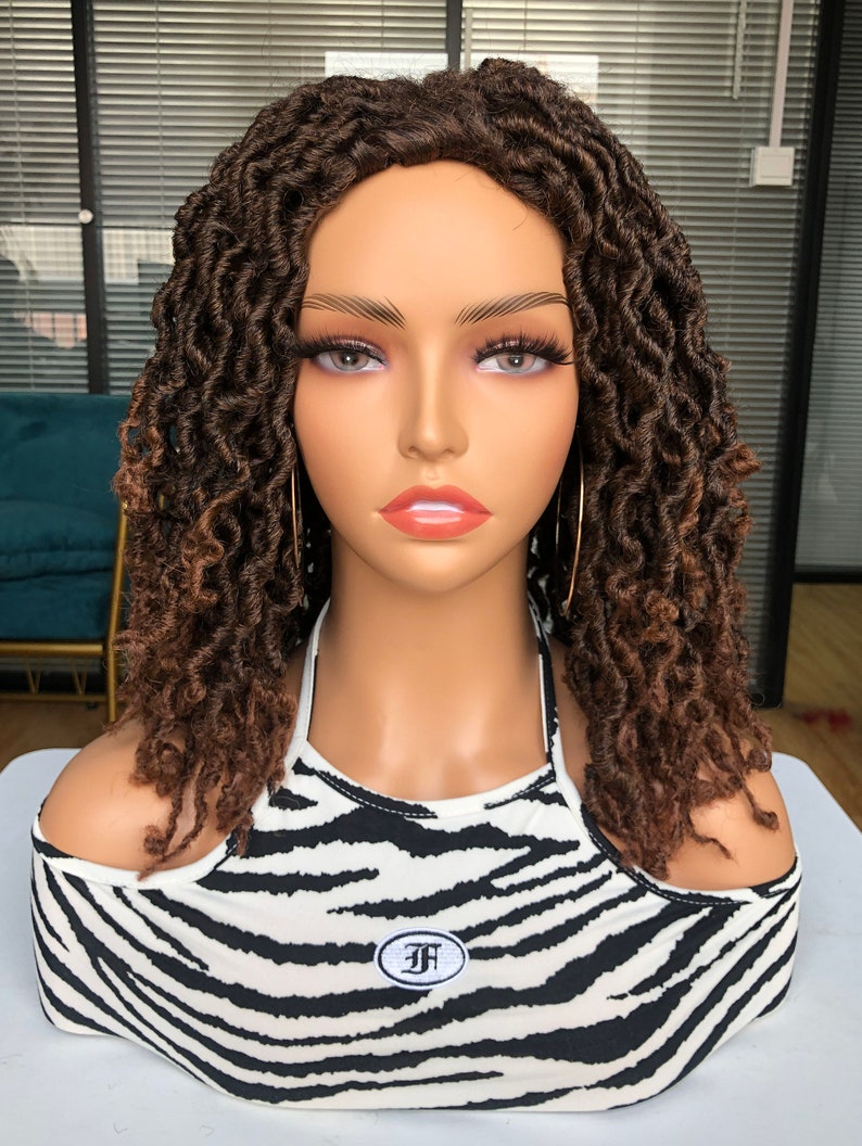 Short Dreadlock Wig Twist Wigs for Black Women Gypsy Locs Etsy