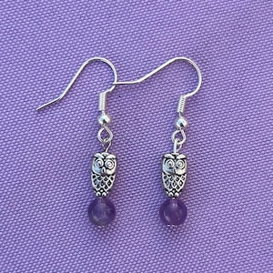 Athena Owl Earrings