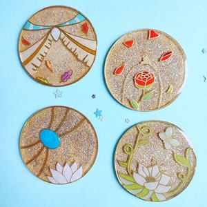 Sparkling princess pin