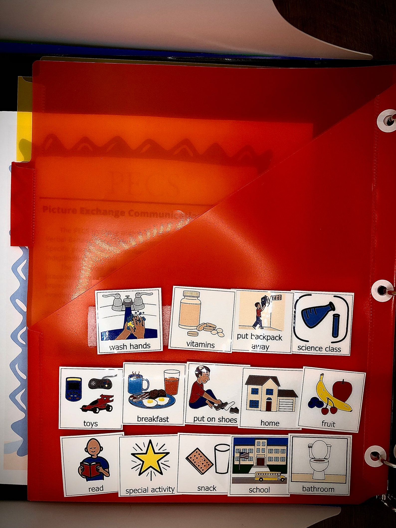 PECS Communication Binder / PECS / Visual Communication / Etsy UK