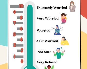 The Worry Scale, Anxiety, Anxious Child, Anxious Kid, Teaching Anxiety, Positive Discipline, Autism, SPED