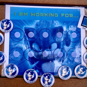 Token board / Token system / Reinforcement/ Sonic / Token Economy / Positive Discipline / ABA / Rewards / Summer