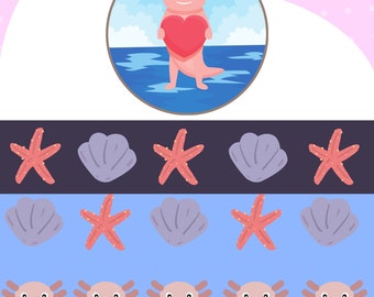 Token Board, Token System, Reinforcement, Axolotl, Positive Discipline, Potty Training,  PRINTABLE FILE ONLY