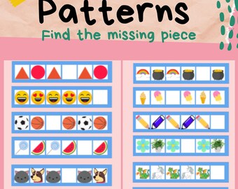 Patterns / Pattern Stripes / SPED / Special Education / Autism