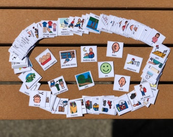 PECS Visuals, Laminated, Non Verbal, Apraxia, Autism, Autistic , Communication, SPED, ABA, Special Education, Visual communication