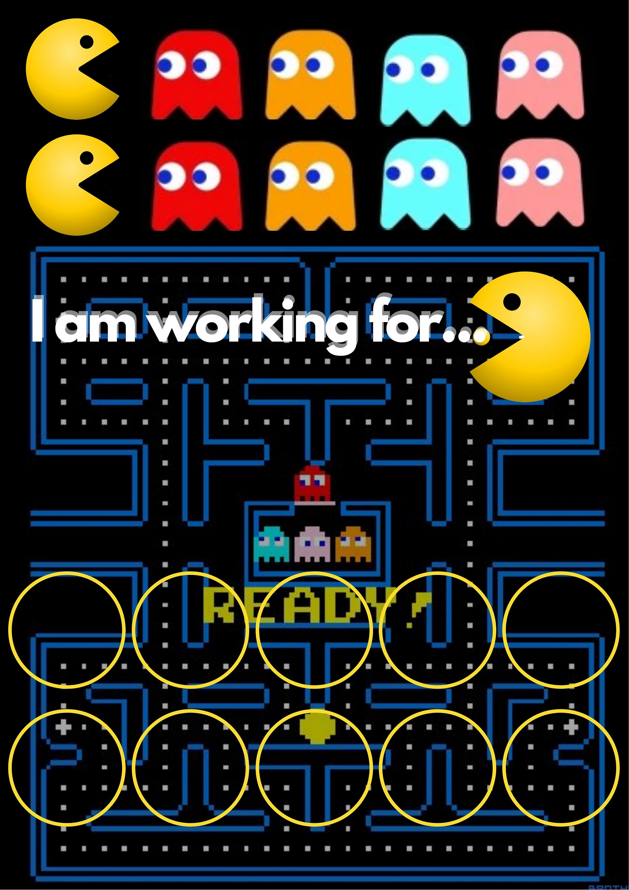 Token board, Token system, Token Economy, Reinforcement, Token Chart, Potty Training, Pac Man, Positive Discipline /PRINTABLE FILE