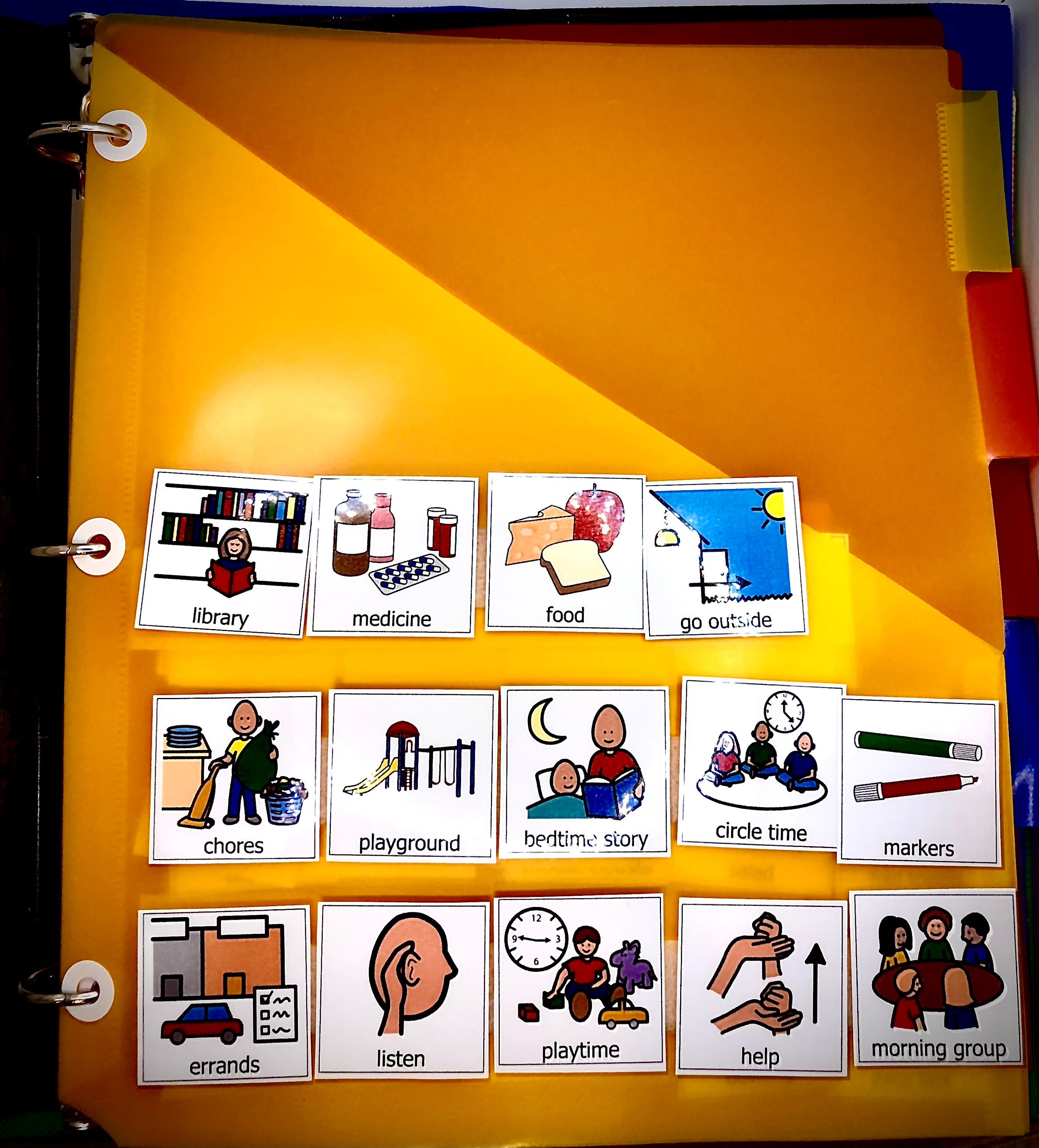 PECS Communication Binder / PECS / Visual Communication / Etsy UK