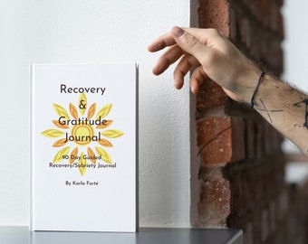 90 Day Recovery Journal, Sobriety Gratitude, Meditation Guide (Digital Download)