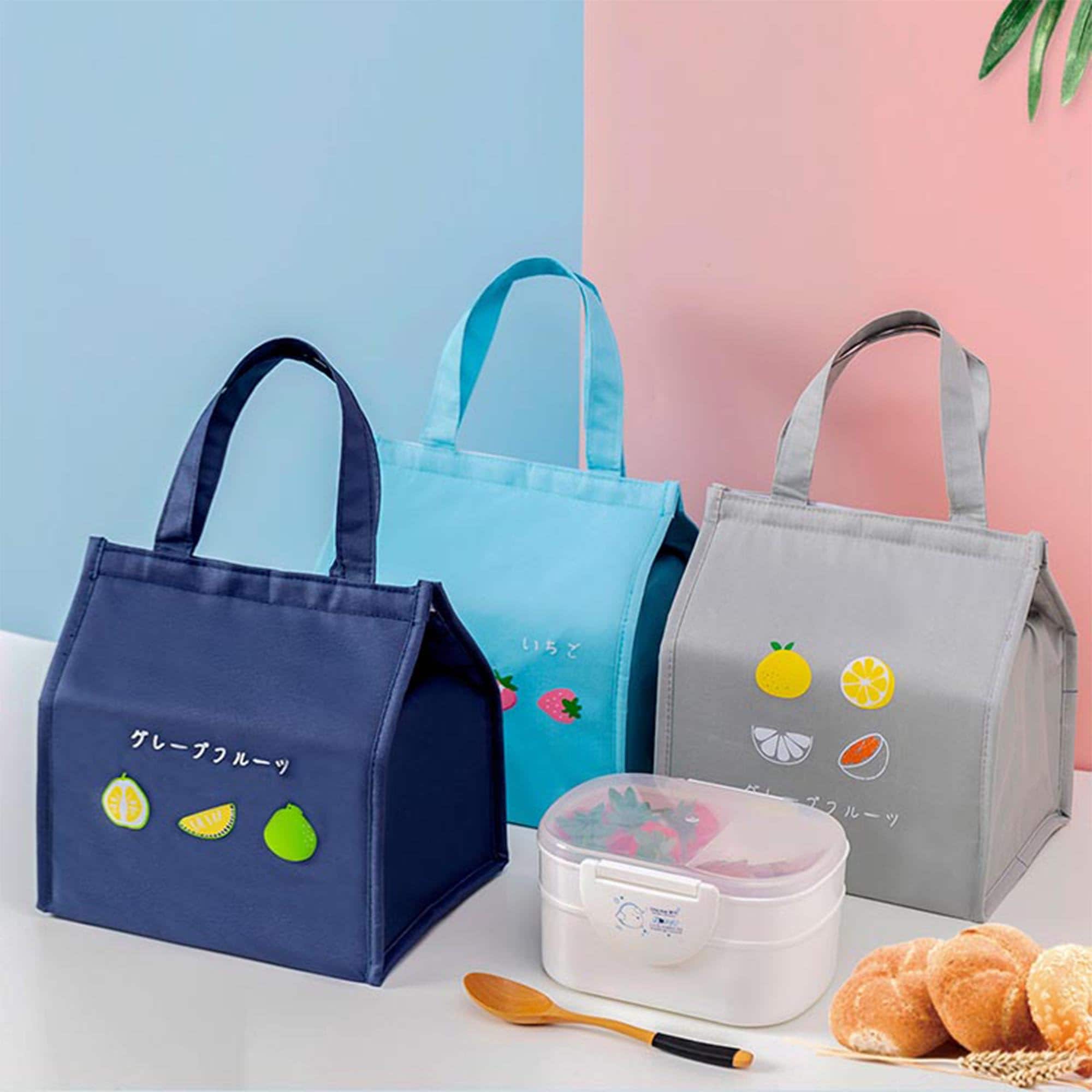 Reusable Bento Box BagJapanese Lunch BagCanvas Cutlery Etsy