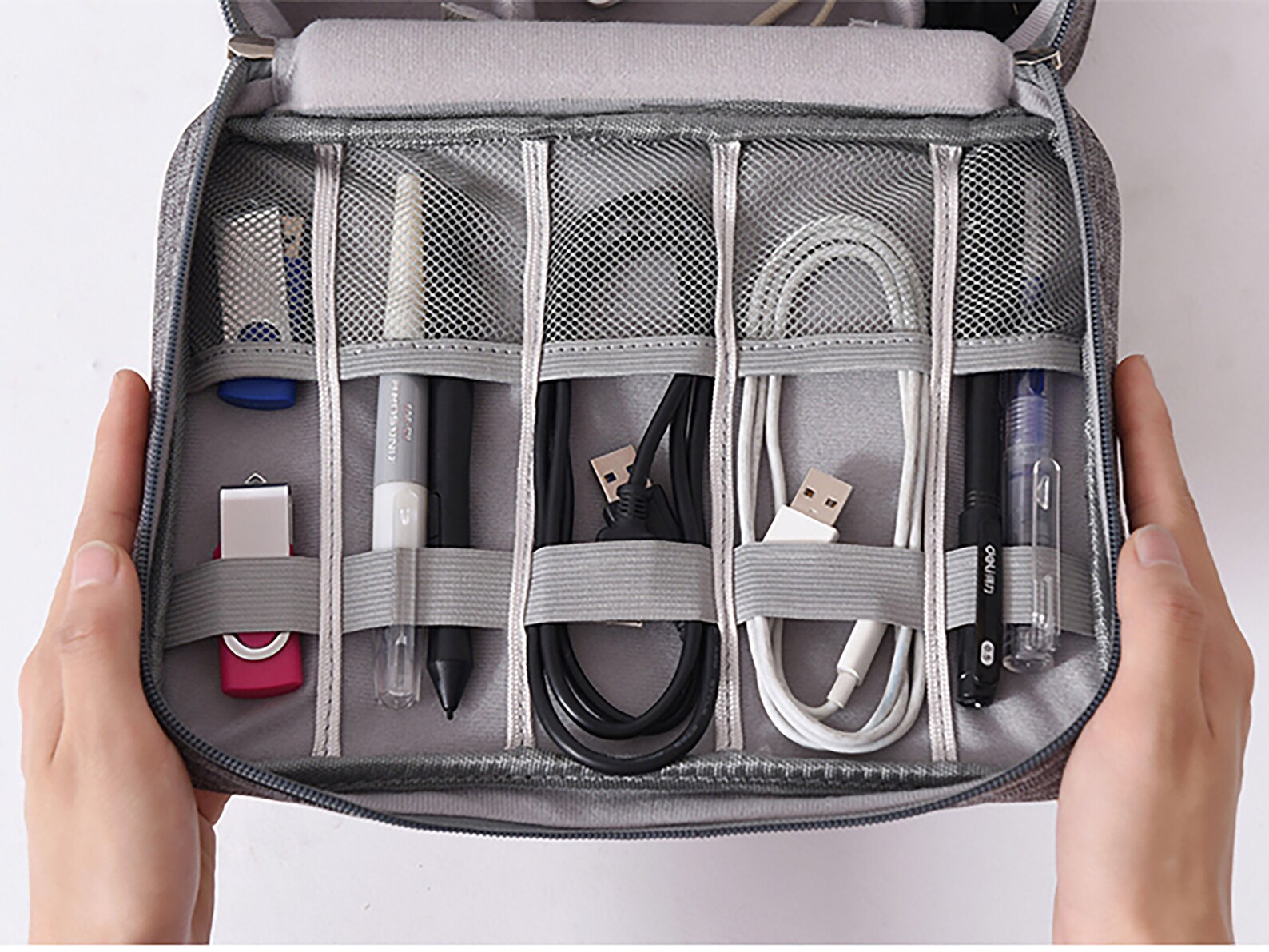 Simple Cable Organizer Bag Waterproof Cable Storage Bag Cord Etsy