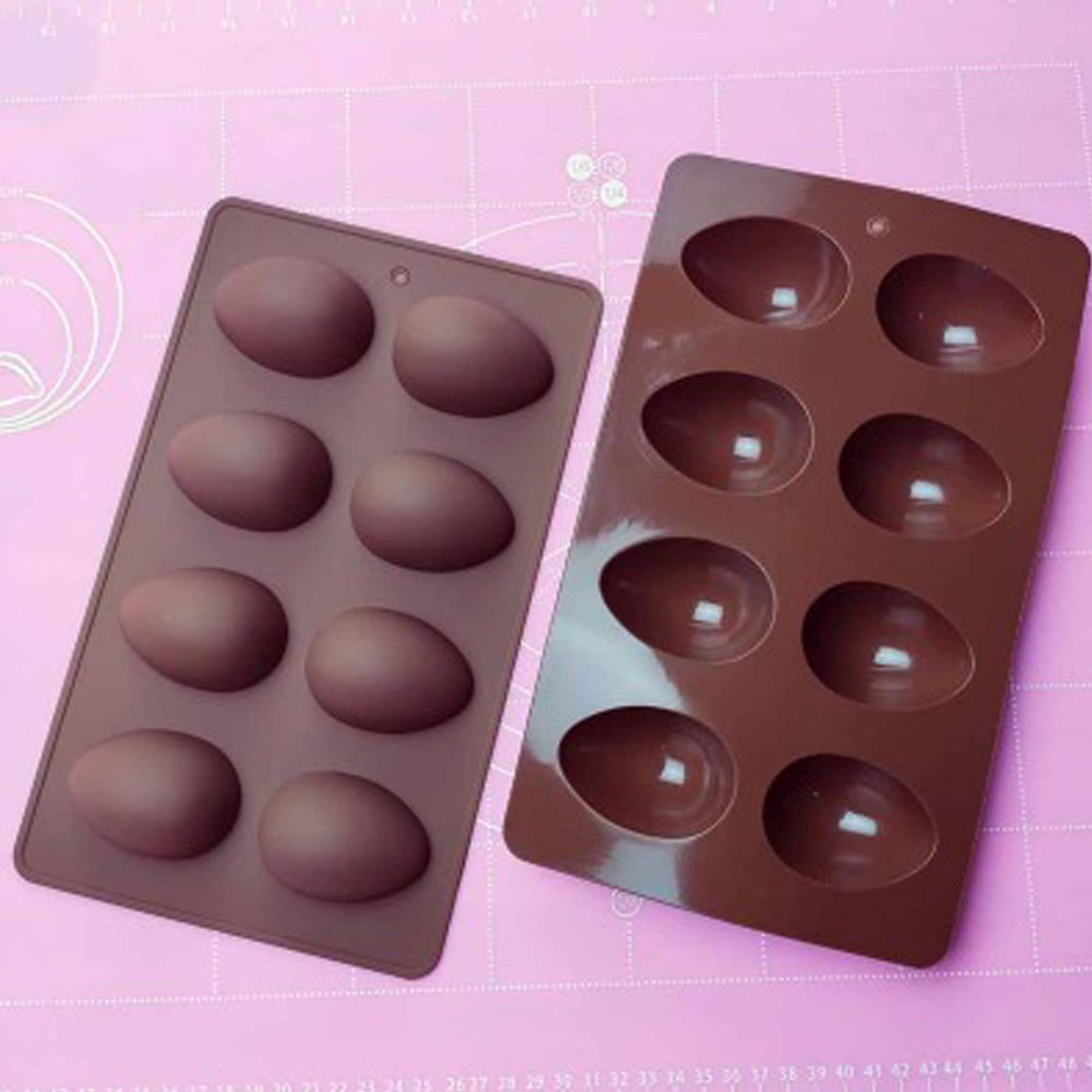 8 PCS Holes Semi Sphere Chocolate Silicone MoldsHot Chocolate Etsy