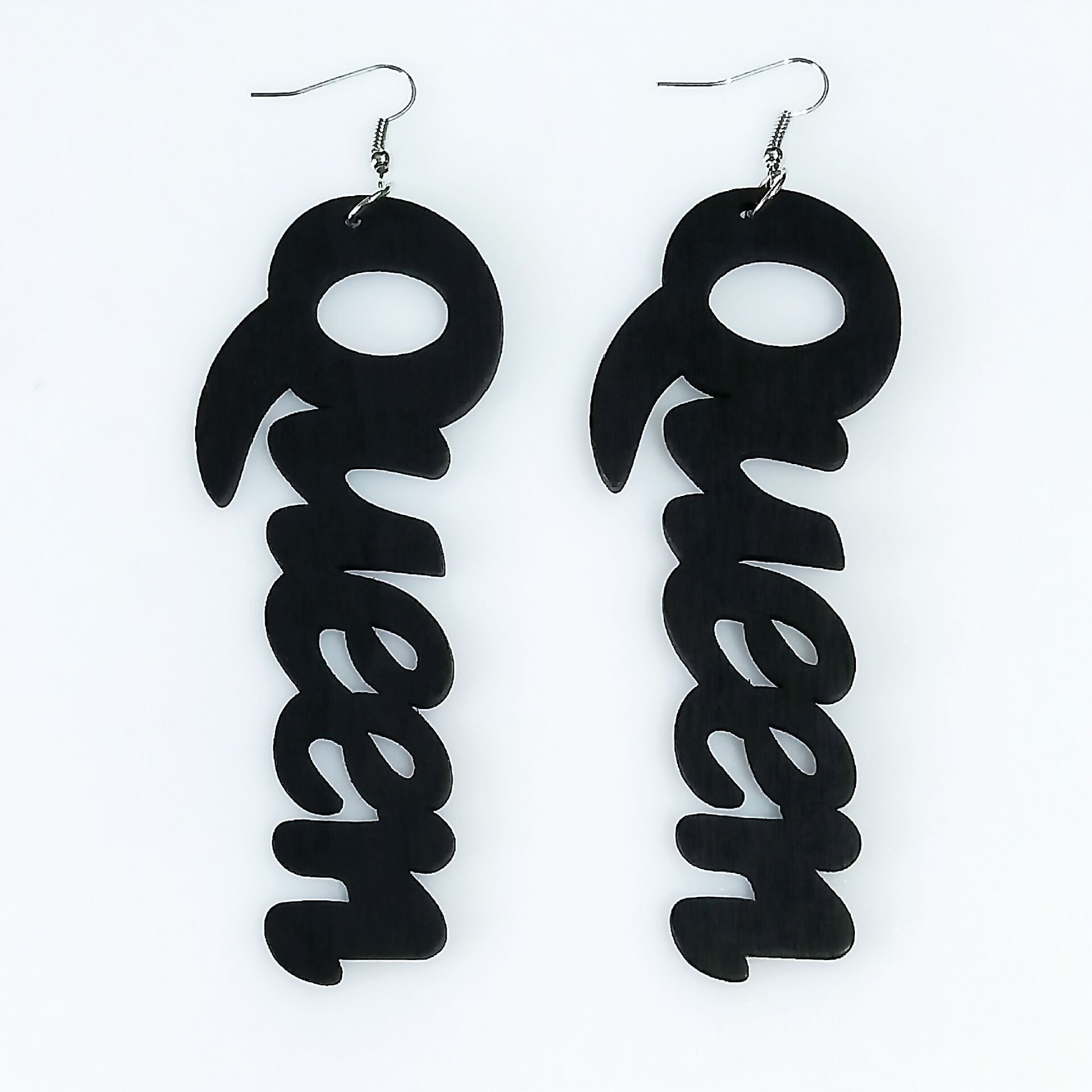 Wooden queen best sale earrings