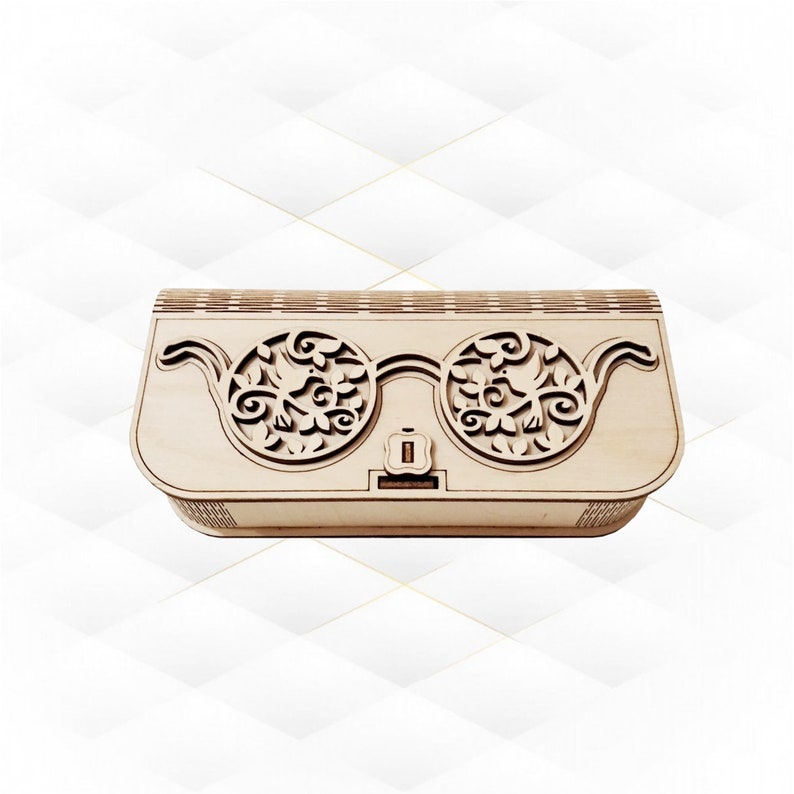 Eyeglasses Case, Laser Cut Design. Laser Vector Files,a Touch of ...
