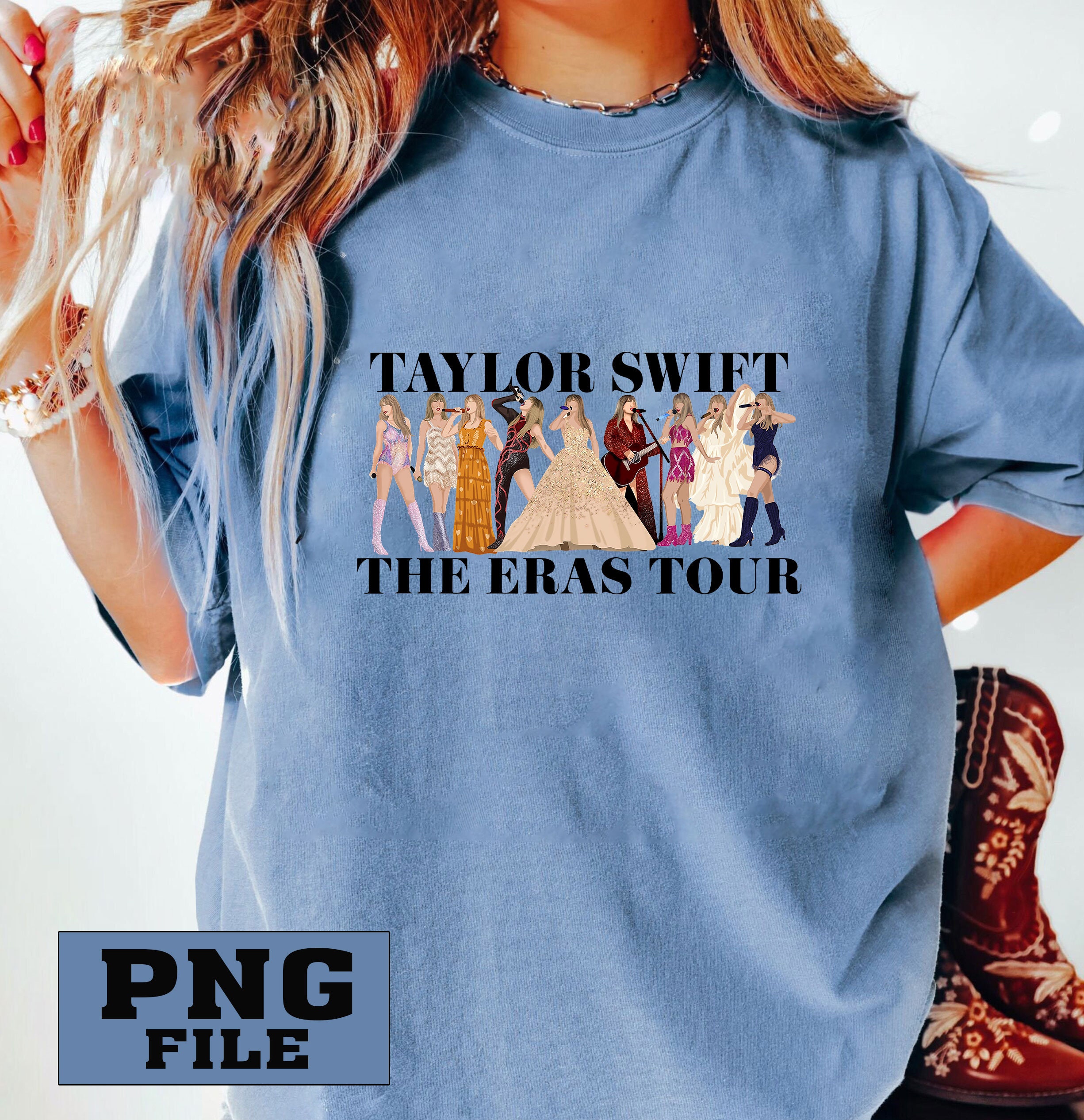 Taylor Swift the Eras Tour 2023 Png Taylor Swift Png TS Swiftie Concert ...