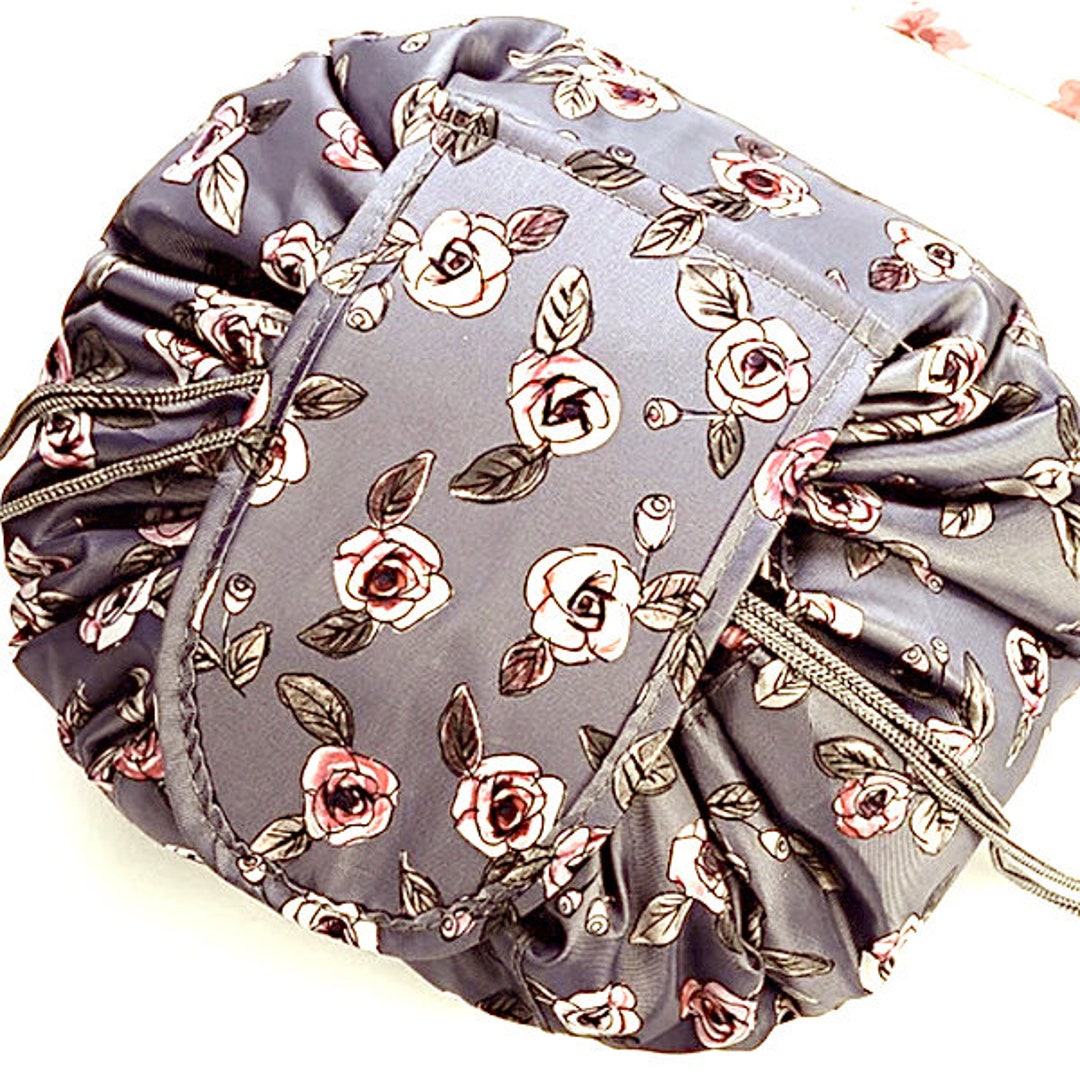 Personalized Drawstring Makeup Bag Best Gift Etsy