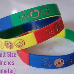 Zelfregulerende armband/polsband: volwassen maat (8 in)