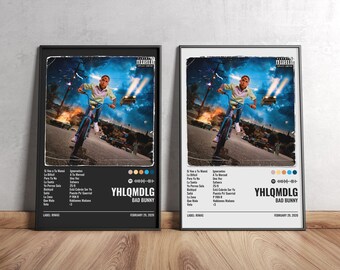 Bad Bunny Album Yhlqmdlg Vinyl - Yhlqmdlg Vinyl - Bad bunny estrena su segundo album de estudio titulado yhlqmdlg una abreviación para yo hago lo que me da la gana un album menos personal como lo fue x100pre y cargado de invitados de lujo.
